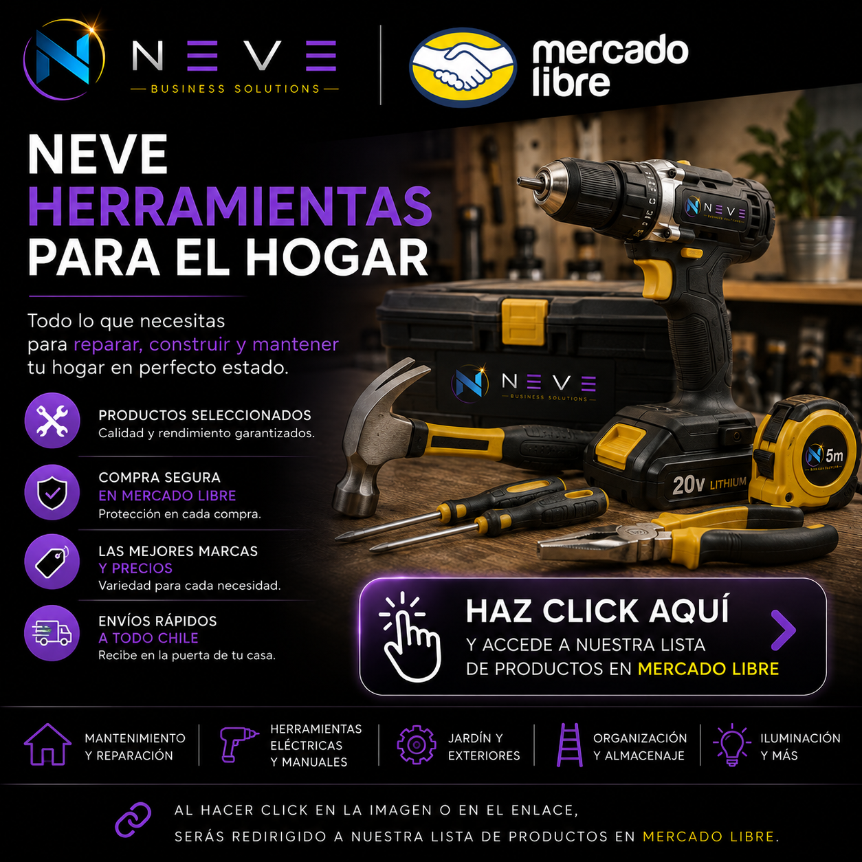 NEVE Herramientas para el Hogar