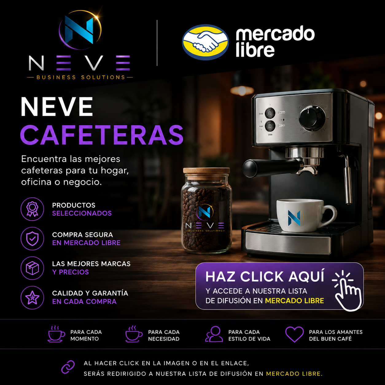 NEVE Cafeteras
